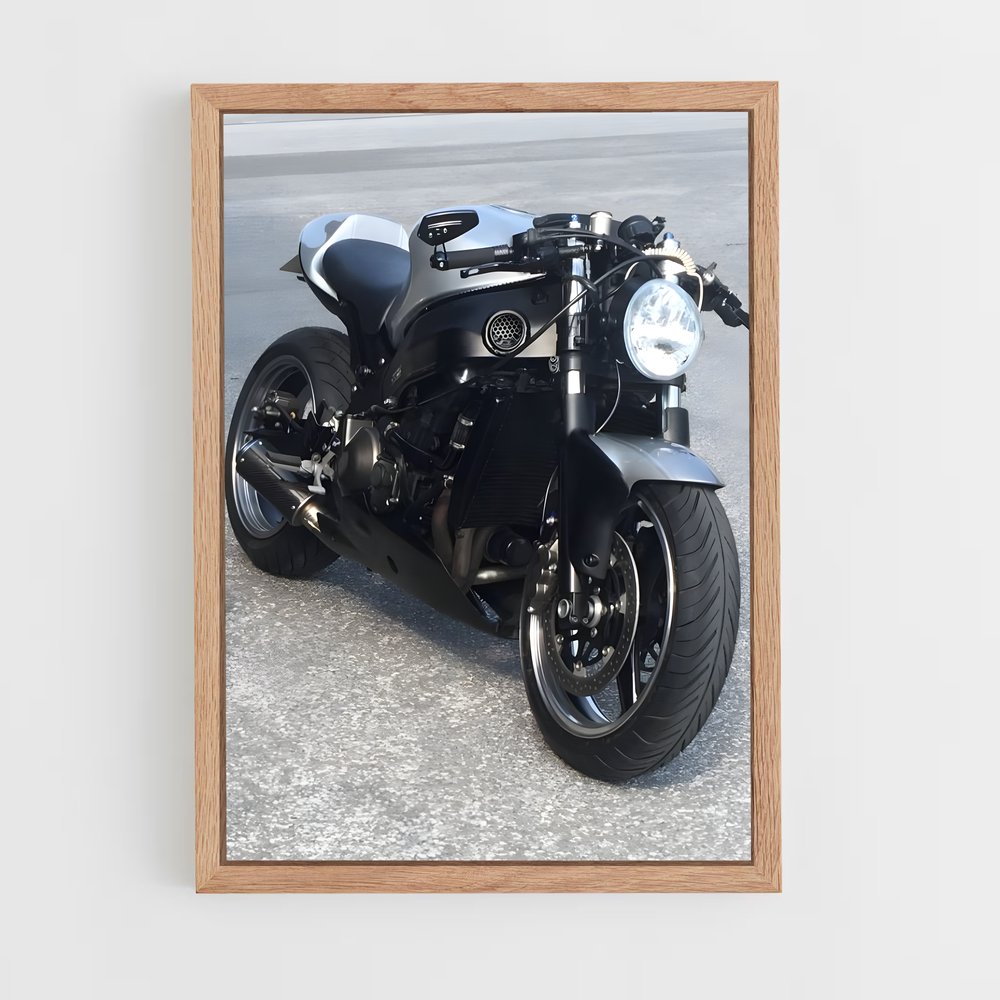Poster Café Racer Noir (vue 4)